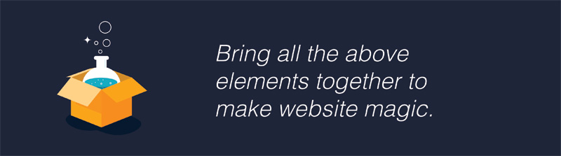 Combine SEO elements on your website